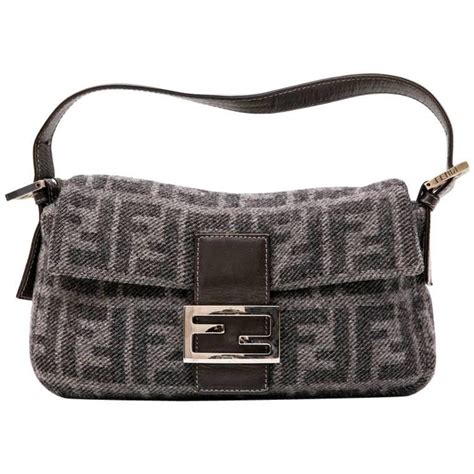 fendi zucca small baguette|Fendi baguette monogram.